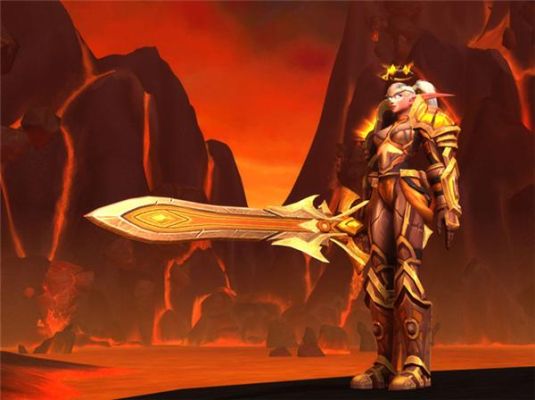 魔兽4.3版本幻化系统能幻化风剑的外型吗？魔兽能幻化的橙色武器