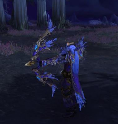 WOW LR 30级左右的时候有没有什么好的蓝弓用？魔兽三十级猎人武器