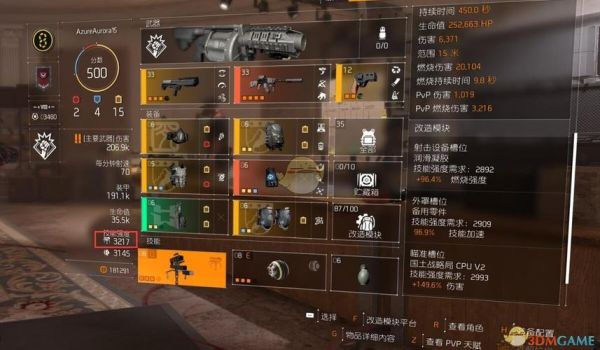 全境封锁，性能与装备配件怎么用？全境封锁15个最强武器