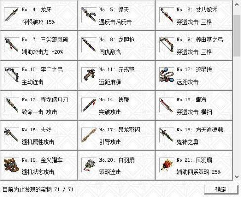 《三国群英传7》中武器的排名是什么？强悍的神兵有哪些？三国志7武器都有什么用