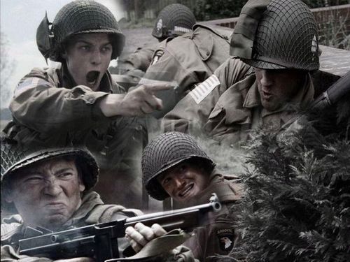 兄弟连经典对白？散兵坑造武器