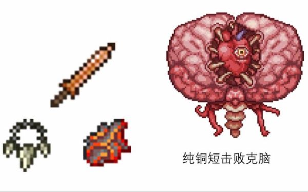 泰拉瑞亚谁卖铜短剑？泰拉瑞亚武器商人图片