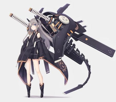 以乐器为武器的动漫女的？武器图片动漫少女