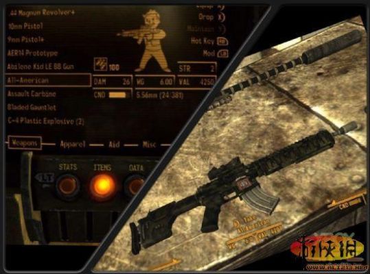辐射新维加斯武器秘籍？新维加斯 12.7 武器