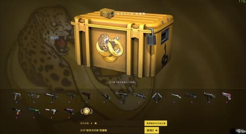 csgo所有箱子金色汇总介绍？英雄武器金箱子