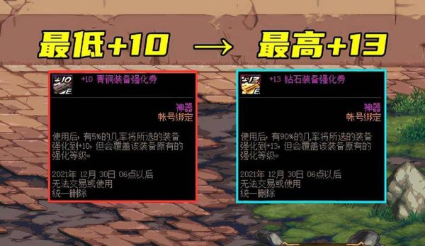 DNF加12、13武器强化券是怎么得到的？dnf2017武器强化卷