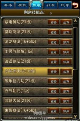 世界OL武器技能怎么升级？真三ol武器升级