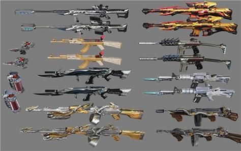 cf手游t0近战武器排行？最新英雄级近战武器大全图片大全
