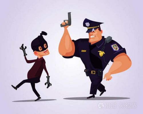 强盗的意思是什么？（警察对强盗武器）