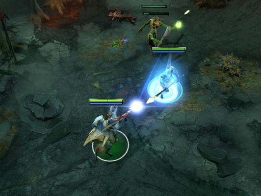 dota2先知武器会变颜色的？（猎人武器幻象bug）