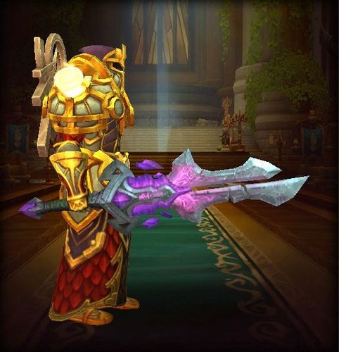 WOW幻化系统能幻化PVP装备吗？（武僧的武器可以幻化双手剑吗）