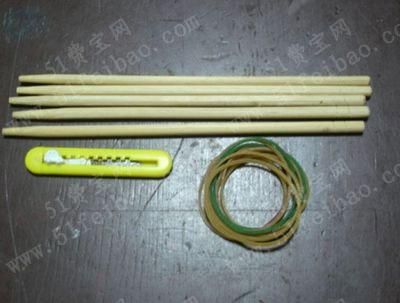家庭防卫武器？（筷子制作的武器视频）