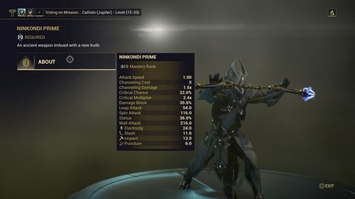 星际战甲prime战甲顺序？（prime副武器）