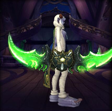 魔兽世界9.1蛋刀幻化？（wow dh 武器幻化）