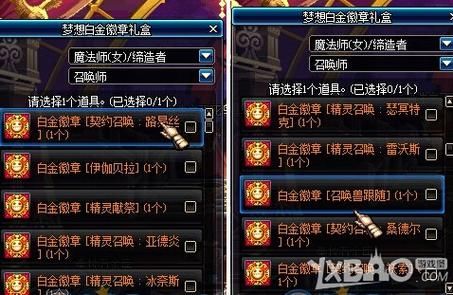 身上的白金徽章能转移到buff上么？（女驱魔换装武器）
