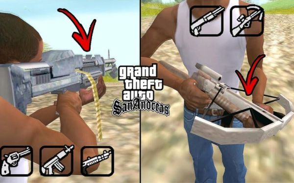 圣安地列斯如何双持武器？（gtasa如何双持武器）