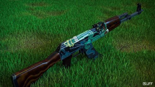 csgo带蛇的皮肤？（绿色的m4武器）