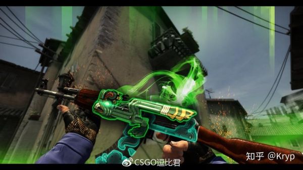 csgo带蛇的皮肤？（绿色的m4武器）