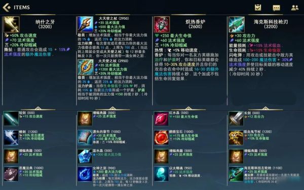 lol手游34武器出装？（lol英雄手中的武器）