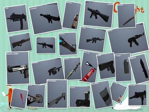 圣安地列斯仿gat5如何使用武器？（圣安地列斯仿武器包）