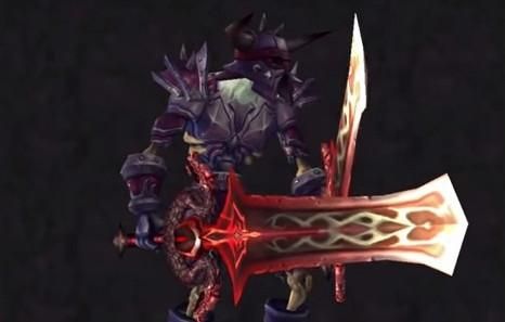 狂战士武器幻化怎么获得？（魔兽世界5.4战士武器幻化）