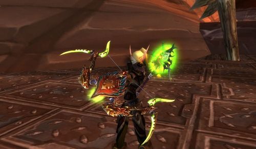 魔兽世界LR的50级职业武器叫什么名字？（魔兽世界猎人特效武器）