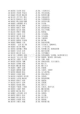 水浒传人物中绰号以所用的武器为绰号的是谁？（水浒传的武器）
