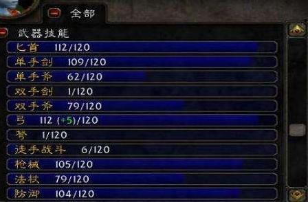 问一下魔兽世界徒手战斗用刻意练么？（魔兽世界战士武器熟练度只有150）