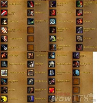 tbc战士pvp手法技巧（wow武器战士技能）