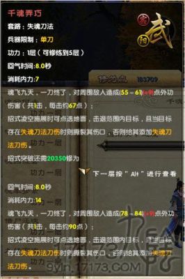 九阴真经锦衣卫怎么选刀？（九阴真经 铜武器）