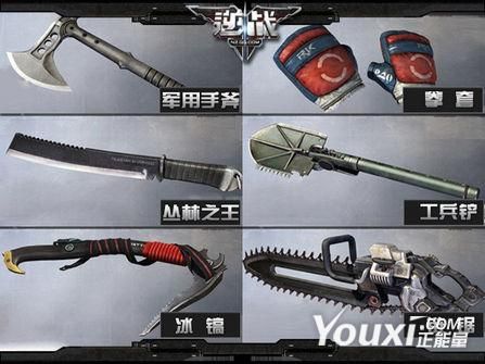 逆战刀战武器排行？（逆战武器大全图片）