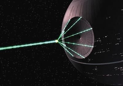 星球大战有个星球被太空堡垒一炮就崩溃了，这是什么武器？（星球大战上第二颗死星的武器）
