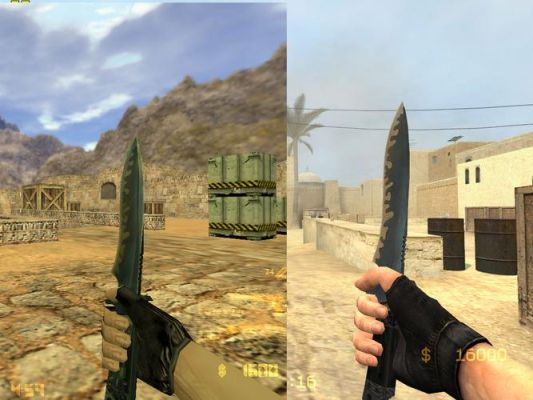cs1.6仿CF武器应该怎样替换？（cs1.6替换武器）