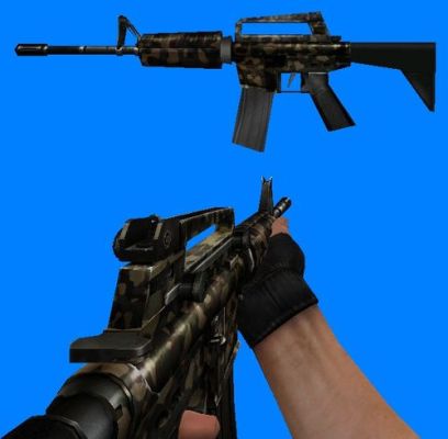 cs1.6仿CF武器应该怎样替换？（cs1.6替换武器）