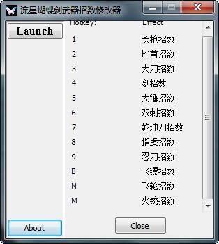流星蝴蝶剑怎么修改人物的属性？（流星蝴蝶剑修改武器代码）