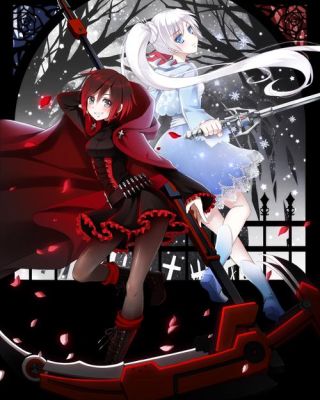 谁知道RWBY这部动漫里主人公ruby.weiss.black.yang.他们的武器都叫什么名字（要？（rwby武器设计图）