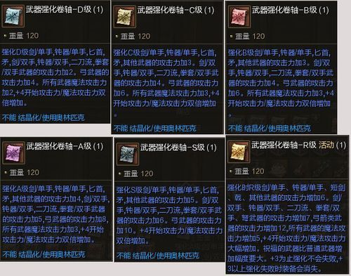 天堂2中武器怎么能安全的升级？（天堂 武器强化卷轴）