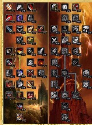 魔兽世界里法师双持和双手有什么不同？双手是？（fm单手武器 敏捷 1.12）