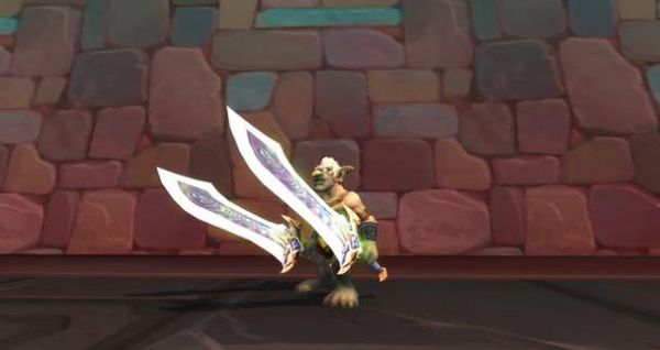 魔兽世界哪个职业用单手剑？（魔兽世界死亡骑士双手武器）