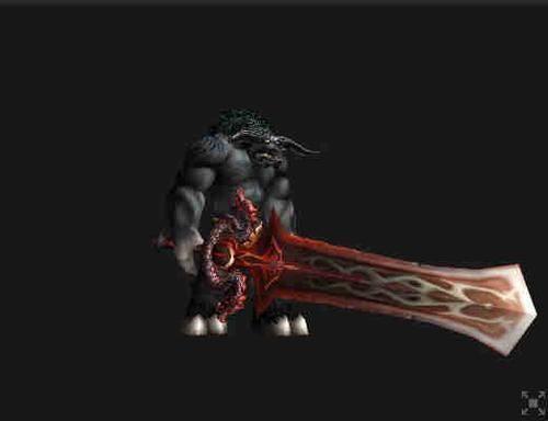 魔兽70年代战士武器排行？（魔兽黑色双手武器）