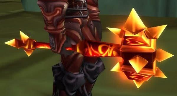 wow发黄光的单手剑？（wow红色单手武器）