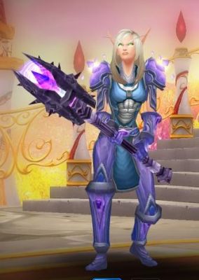 圣骑士守备官的壁垒如何幻化？（魔兽世界圣骑士武器幻化）