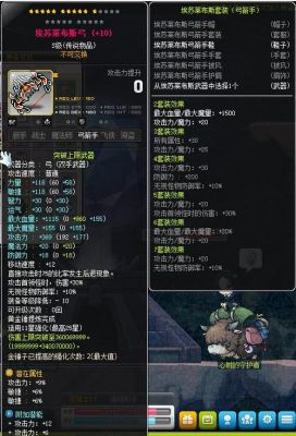 求冒险岛神射手装备和武器，介绍一下，最好打上价格？（冒险岛神射手带什么武器）