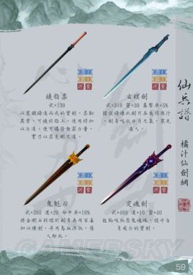 仙剑5前传武器排名？（仙剑奇侠传武器排名）