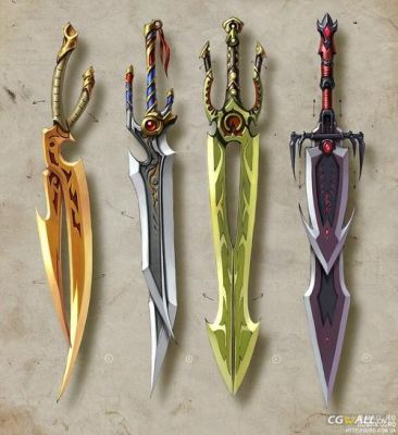 动漫十大最漂亮的剑？（rwby武器分解图片集）