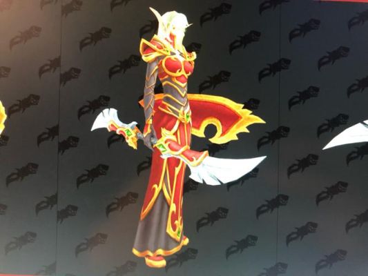部落血精灵可以用枪吗？（6.1血精灵女武器小）
