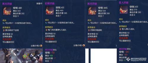 剑灵召唤师用什么项链？（剑灵 斗神武器）