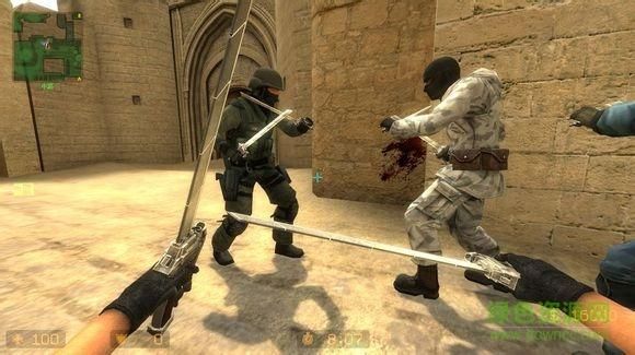cs起源死斗模式怎么换武器？（cs起源双主武器）