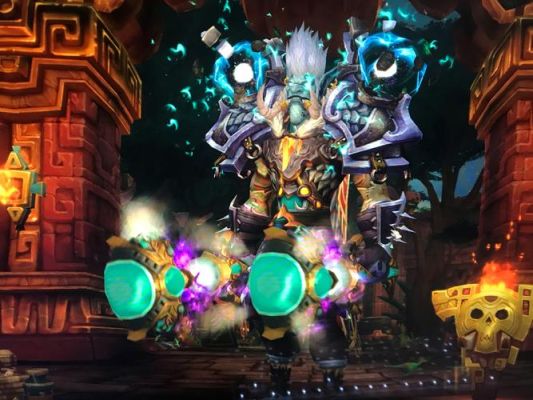 魔兽世界萨满幻化发光的武器？（增强萨满武器幻化）