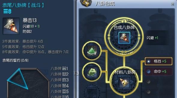 剑灵八卦牌合成祭品是什么？（剑灵十炼祭品武器有什么用）